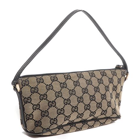 gucci boat pochette black|GUCCI Monogram Boat Pochette Black 1524964 .